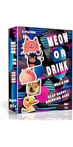 UDRINK! - The Drinking Game Cards for Adults, Fun & Easy Games for Adult Game Nights - Couple Games, Bachelorette Party Games to Get Buzzed Easily - 2024 New Edition -