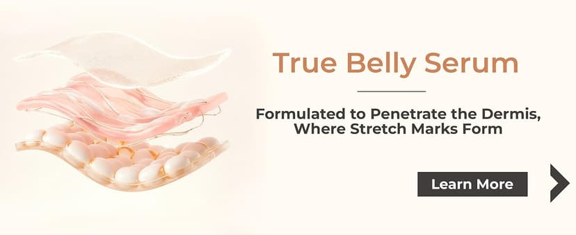 Triple-Weighted Hyaluronic Acid, Centella Asiatica, Supports Hydration & Skin Elasticity, Made in USA in Small Batches 8 Sheep True Belly Serum, Pregnancy-Safe Belly Oil, 4 FL OZ B0FVG9NS7G