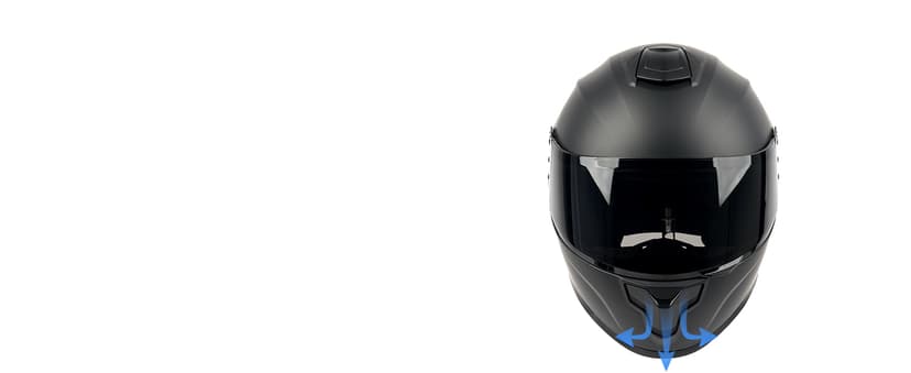 Orthrus Full Face Motorcycle Helmet for Adults Men & Women DOT Approved Motorbike Street Bike Racing Helmets with Tinted & Clear Visors (Matte Black, Large)