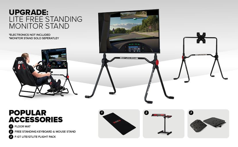 Next Level Racing GT Lite Foldable Simulator Cockpit (NLR-S021)
