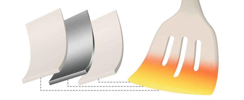 Umite Chef Kitchen Cooking Utensils Set, 33 pcs Non-Stick Silicone Cooking Kitchen Utensils Spatula Set with Holder, Wooden Handle Silicone Kitchen Gadgets Utensil Set (Khaki)