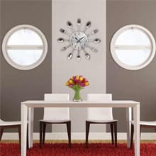 Timelike Kitchen Wall Clock, 3D Removable Modern Creative Cutlery Kitchen Spoon Fork Wall Clock Mirror Wall Decal Wall Sticker Room Home Decoration