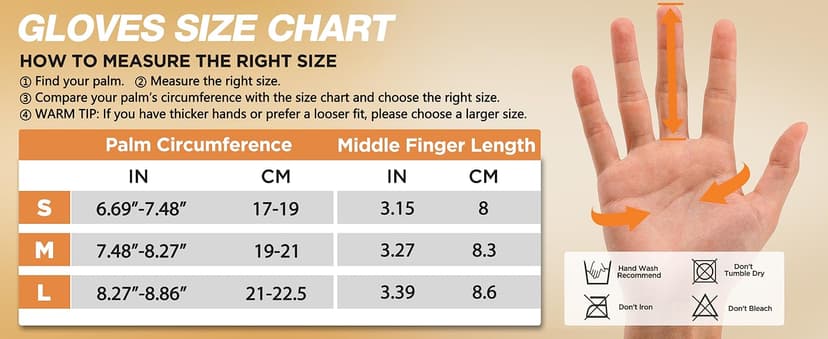 SIMARI Winter Gloves for Women, TouchScreen Water-Resistant Warm Thermal Gloves for Cold Weather, Running Hiking Driving