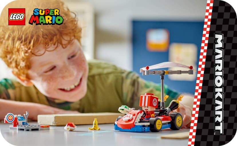 LEGO Super Mario: Mario Kart Standard Kit - Collectible Toy Building Set for Kids, Boys and Girls, Ages 7+ - Nintendo Mario Kart Toy for Fans - Gift Idea for Birthdays - 72032 B0DJ199XBY