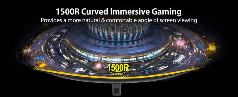 SANSUI 32 Inch Curved 240Hz Gaming Monitor High Refresh Rate, FHD 1080P Gaming PC Monitor HDMI DP1.4, Curved 1500R, 1Ms MPRT, HDR,Metal Stand,VESA Compatible(DP Cable Incl.)