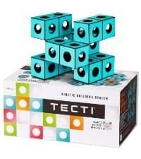 Shashibo Shape Shifting Box - Award-Winning Fidget Toy w/ 36 Rare Earth Magnets - Fidget Cube Transforms Into Over 70 Shapes, Sensory Toy Gift for Kids, Teens, and Adults (Spaced Out)