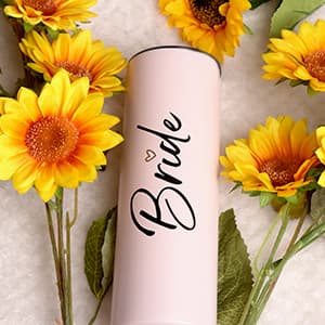 Bride To Be Gifts Box, Bridal Shower, Bachelorette Gifts For Bride, Engagement Gift For Her, Wedding Gift For Bride, Bachelor Party Gifts, Stainless Steel Tumbler Cup, Mug, Scented Candle - (Pink)