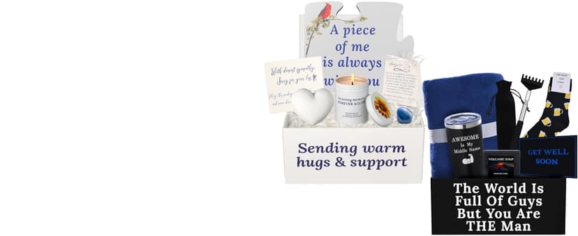 GOLDMUS Gift Basket for Men – Funny Birthday Basket for Men, Luxury Gift Box for Appreciation or Thank You, Celebration Surprise Set, Unique Mens Gift Basket Idea for Relaxation and Thoughtful Moments