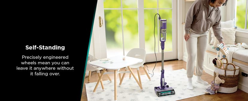 Shark POWERDETECT Ultra-Light Corded Stick Vacuum with DuoClean Technology, Self-Cleaning Brushroll for No Hair Wrap, Anti-Allergen Complete Seal, and Odor Neutralizer Technology, HZ4002