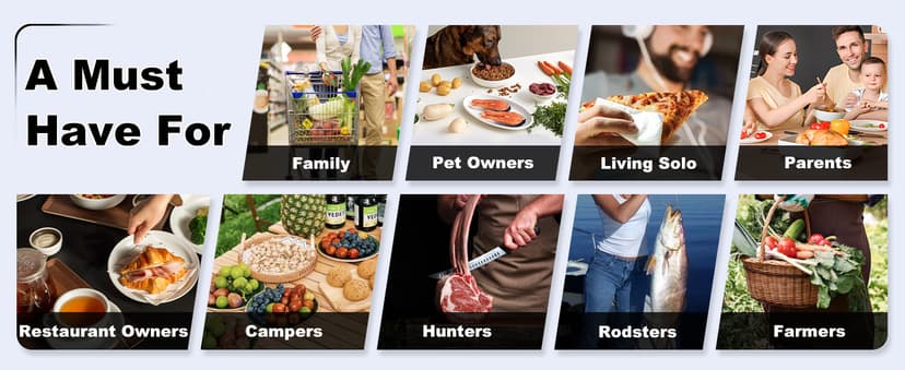 2025 Upgraded Precision Fast-Vacuum Sealer, LIWUNON Commercial Full Automatic Food Vacuum Sealer Machine, Double Heat Seal, Built-in Cutter&Bag Storage, Powerful Food Vacuum Saver, 2 Bag Rolls&hose