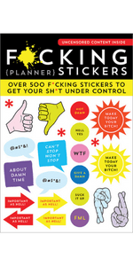 Ray of F*cking Sunshine Sticky Notes: 101 Happiness Notes to Swear and Share, a Funny and Inspirational White Elephant Gift (Calendars & Gifts to Swear By)