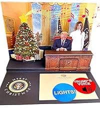 Talking President Predicto - Donald Fortune Teller Ball - Ask Crystal Ball Question & Hear Trump's Real Voice - Makes for Unique Halloween Party Favors & White Elephant Gifts