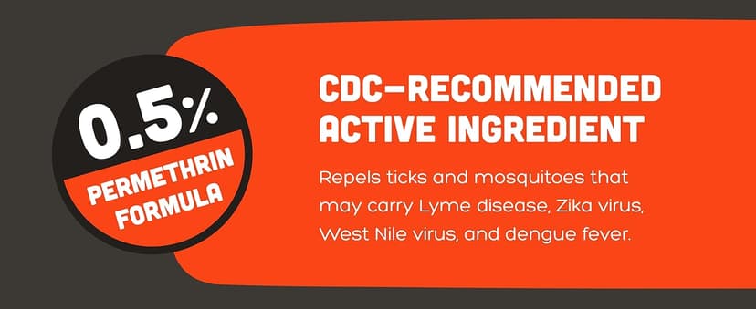 Ben's Clothing & Gear Insect Repellent - Long-Lasting Insect Protection Spray for Clothes & Gear - Contains Permethrin & Lasts Up to 6 Weeks - 24 fl oz