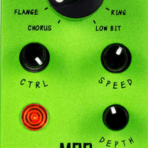 FLAMMA FC05 Mini Modulation Pedal with Chorus Flanger Tremolo Phaser Vibrato Rotary Liquid Autowah Stutter Ring LowBit