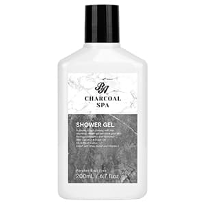 Father's Day Bath and Body Gift Basket for Men and Women, 23pcs Charcoal Luxury Home Spa Kit for Mother in Cosmetics Leather Bag, Face Oil, Birthday Gift, Self Care, perfect for Christmas, Holiday