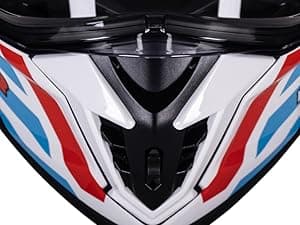 X60 Dual Sport Helmet, Adventure Motorcycle Helmet with Integrated Sun Visor - Off Road Dirt Bike Snowmobile Helmets for Adult DOT & ECE 22.06 Approved