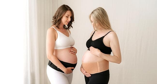 Soft, Breathable, Maternity Belly Support Band, Easy Adjustable Maternity Belt for Back, Pelvic Support, Comfortable KeaBabies Pregnancy Belly Bands for Pregnant Women,1pk (Classic Ivory, M/L) B07Z4W4KZB