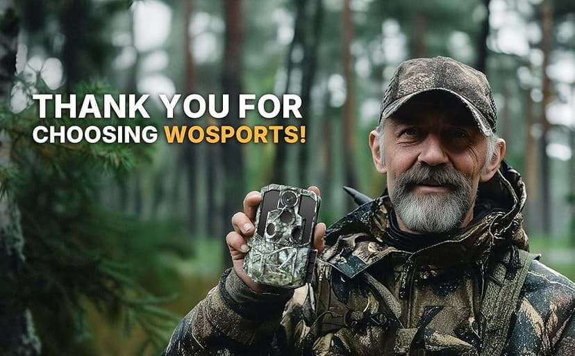 WOSPORTS Trail Camera,56MP 4K 0.2S Trigger Motion Activated,Game Camera with Night Vision IP66 Waterproof 2.0''LCD 120°Wide Trail Cam Lens for Outdoor Scouting Wildlife Monitoring Home Security