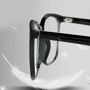 Oilway Blue-Light Blocking Glasses Computer Reading/Gaming/TV/Phones Glasses Fashion Anti Eyestrain UV Glasses for Women Men(A2 Black + Gray)