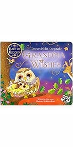 Grandma & Me Children's Finger Puppet Board Book, Ages 1-4