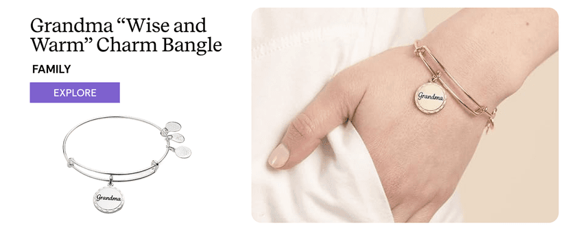 Alex and Ani Godmother Charm Bangle