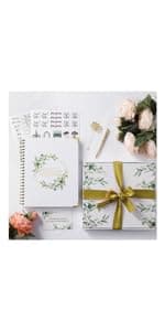 Your Perfect Day Wedding Planner Book and Organizer - Wedding Planner Book - Bridal Planning Binder with Countdown Calendar - Bride Gifts - (FLORAL)