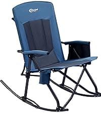 Portal Camping Chair with Lumbar Support for Adults Folding Portable High Back Oversized, 400LBS