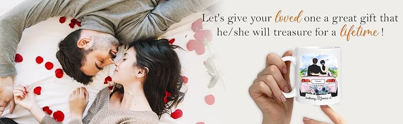 Elido Store Personalized 3 Friends Custom Mug, Side By Side Or Miles Apart Friends Are Always Close At Heart Coffee Mug Gifts For Women, Besties, Soul Sister, Friendship Mugs Custom Names 11oz, 15oz