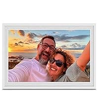 Digital Picture Frame, 10.1'' Frameo Digital Frame Wifi, 32GB Memory, 1280*800 HD Touch Screen Digital Photo Frame, Wall Mountable, Auto-Rotate, Share Instantly, Wedding, Birthday Gifts for Women, Mom
