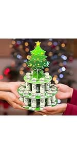 6-Slot each Bill & Gift Card Holder for Xmas Gifts, Xmas Money Holder for Cash Gift Ideas 6Pcs Christmas Money Holders Cards Booklet for Christmas Cash Gifts B0FMJNJ1T2