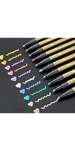 Brusarth Calligraphy Pens,8 Size Calligraphy Pens for Writing,Brush Pens Calligraphy Set for Beginners, Hand Lettering Pens