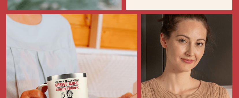 Gifts for Wife from Husband - Wedding Anniversary for Women, Birthday, Mothers Day, Christmas Wife Gifts for Her - Romantic Love Gift for Her - 14 Oz Stainless Steel Coffee Mug