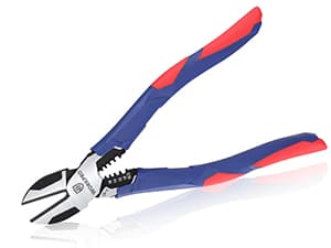 WORKPRO 2-in-1 Diagonal Cutting Pliers with Wire Stripper, 7.5 Inch CRV Steel Wire Cutters with Comfort Grip Handles, Heavy Duty Side-Cutting Pliers for Electricians and Homes, Christmas Gift B0BKKF5HVL
