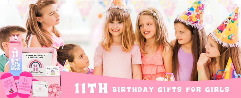 11 Year Old Girl Gifts - Cool Stuff for Teen Girls' 11th Birthday - Daughter, Niece, Granddaughter Decorations