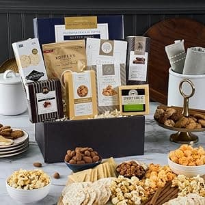 Snack and Chocolate Gift Basket Classic - Gourmet Food Gift by GourmetGiftBaskets.com