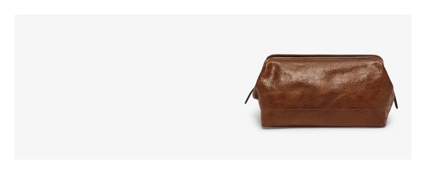 Fossil Men's Leather Minimalist Magnetic Card Case with Money Clip Front Pocket Wallet for Men