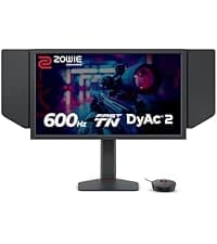 BenQ Zowie XL2540X+ 24.1 New Fast TN 280Hz Gaming Monitor, 1080p, Auto Game Mode by XL Setting to Share, Height Adjustment Powered by Industrial-Grade Bearing Design, S Switch, Shielding Hood