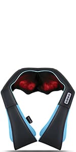 Mo Cuishle Shiatsu Back Shoulder and Neck Massager with Heat, Electric Deep Tissue 4D Kneading Massage, Best Gifts for Women Men Mom Dad, Fathers Day, Mothers Day, Christmas Gifts