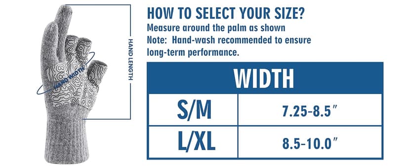 Palmyth Wool Fishing Gloves 3-Cut Fingers Warm for Men and Women Cold Weather Fingerless Gloves for Winter Fly Fishing