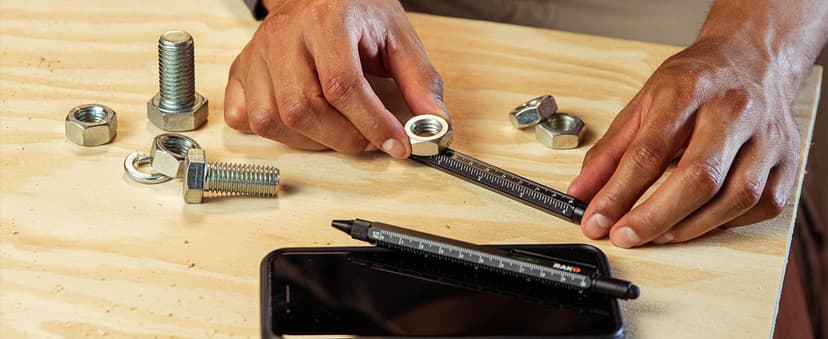 RAK Multitool Pen - Multi-Tool Pens, LED Light, Flathead, Phillips Screwdrivers, Level, Ruler, Bottle Opener, and Stylus. Cool Gadgets Gifts for Men, Dad, EDC Pen Tool, Gift-Ready Box, Pack of 2