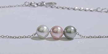 Sereney Birthday Gifts for Girls Women, Sterling Silver Pearl Necklace as 7 9 10 11 13 15 16 18 21 30 40 50 60 Year Old Birthday Gifts, Single Pearl Necklace as Bday Gifts for Friends