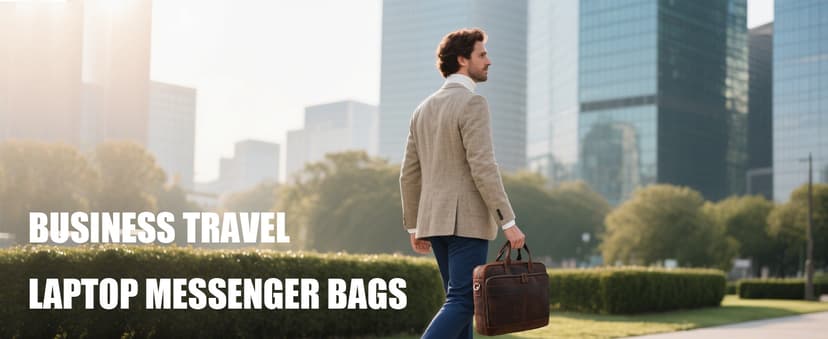 Jack&Chris Full Grain Leather Briefcase for Men, Business Messenger Bag Laptop Bag Attache Case, Fits 15.6 Inch Laptop