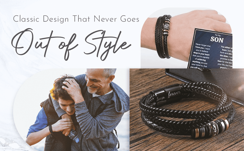 To My Son Bracelet Gift From Mom & Dad | Gifts for Son, Teen Boys for Birthday, Graduation, Christmas & Easter | Beautiful Cuban Cross Bracelet with Heartfelt Message Card & Gift Box