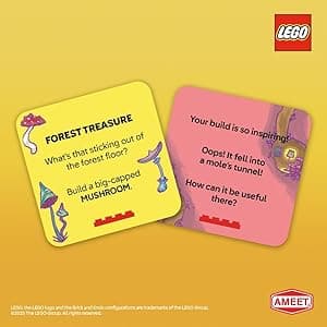 LEGO Recreate Activity Cards – Nature | Creative Building Game with 30+ Activity Cards & 25 LEGO Elements | Ages 6+