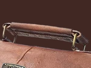 cuero Leather Messenger Bag for Men, 18 Inch Laptop Crossbody, Handmade Leather Shoulder Satchel Bag for Men, Full Grain Business Briefcase for Office/Work/Travel - Vintage Brown