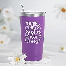 Best Friend Birthday Gifts for Women - Unique Spa Basket Friendship Gifts for Women, Sister, Bestie, BFF (Purple)