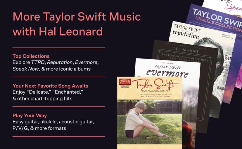 Taylor Swift: Red - Easy Guitar Sheet Music Book with Notes and Tablature | Beginner Guitar Songbook for Students and Teachers | Pop Country TAB Method Book for Learning and Practice