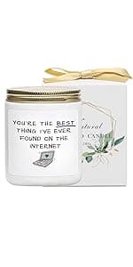 Funny Wedding Gift, Engaged Gift for Bride, Newly Couples, Bridal Shower Wedding Gifts, Newly Engaged Gifts for Her,Feyonce Candle, He Put A Ring on it Candle, Lavender Scented Candles 7oz