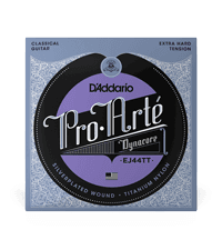 D'Addario Pro Arté Nylon Classical Guitar Strings, EJ45, Normal Tension, 6-String Set, Pack of 1