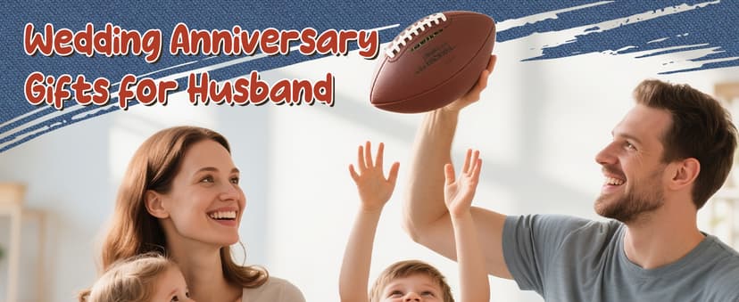 Birthday Gifts for Husband from Wife, Christmas Handmade Inspirational Crochet Football Gift for Him, Cool Wedding Anniversary Present for Husband, Cute Emotional Home Decor for Couple, Hubby, Spouse